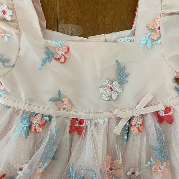 Christian Soriano Girls Embroidered Party Dress Size 2T - Picture 3 of 6